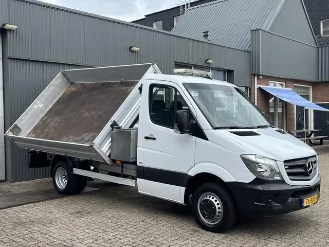 Mercedes-Benz Sprinter 514 CDI 2.2 366 3 zijden Kipper Airco Trekhaak 3500 kg Navigatiesysteem 1e ei...