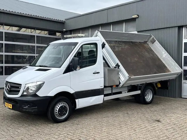 Mercedes-Benz Sprinter 514 CDI 2.2 366 3 zijden Kipper Airco Trekhaak 3500 kg Navigatiesysteem 1e ei...