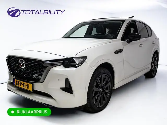 Mazda CX-60 2.5 e-SkyActiv PHEV Takumi | Panoramadak | Elec. trekhaak | Navigatie | 360 Camera | Ele...
