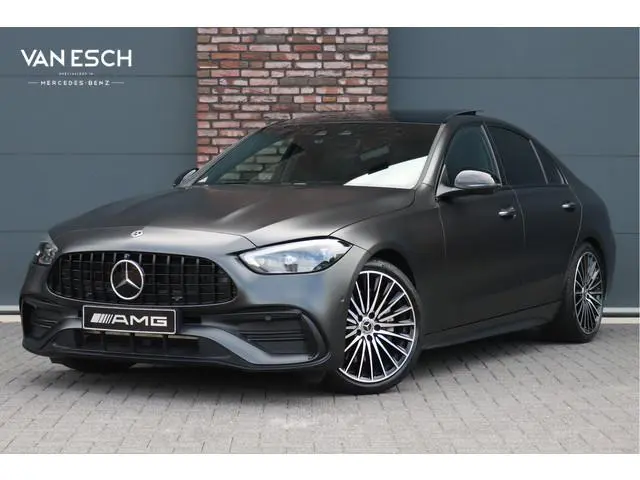 Mercedes-Benz C-klasse 200 4MATIC Premium+ AMG Line | Distronic+ | Panoramadak | Burmester | Memory...