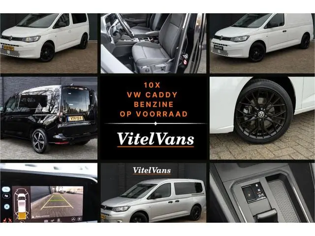 Volkswagen Caddy Cargo 1.5 TSI DSG-7 | Ergo | Camera | Carplay | ACC | Groot Scherm