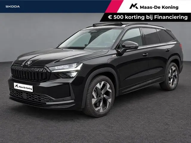 Skoda Kodiaq 1.5 TSI PHEV 204pk DSG Sportline Business · Panoramadak · Inklap. Trekhaak · Camera · K...