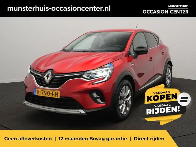 Renault Captur TCe 100 Intens - Occasion Lease vanaf €539 p/m - RIJKLAARPRIJS - Trekhaak - Navigatie...