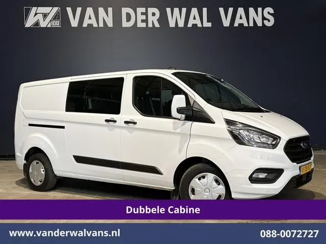 Ford Transit Custom 2.0 TDCI 130pk Automaat L2H1 Dubbele Cabine Inrichting Euro6 Airco | 6-Zits | Ca...