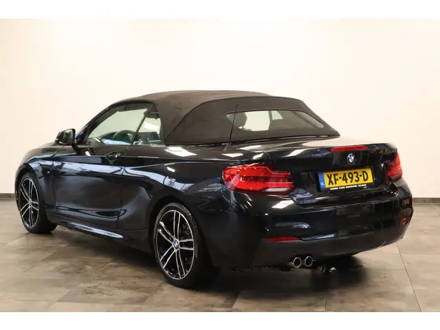 BMW 2-serie Cabrio 220i High Executive M-sport H&K PDC ! 2e Paasdag geopend van 12.00 tot 17:00u !