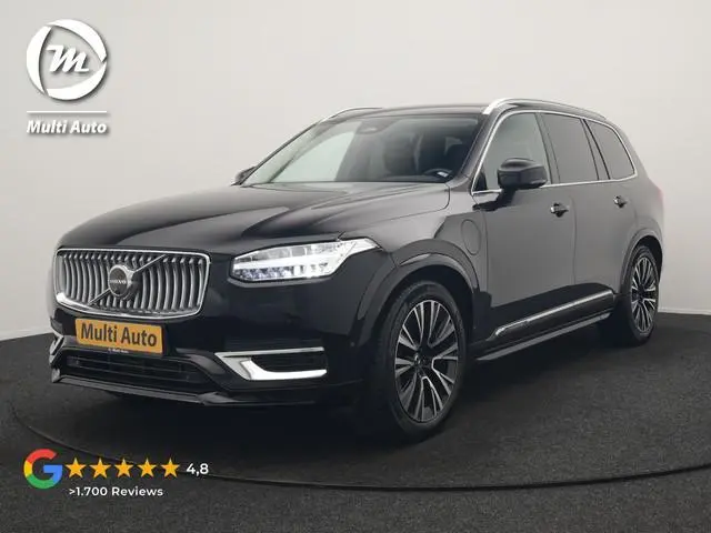 Volvo XC90 T8 Recharge AWD Plus Bright 7 Persoons LONG RANGE PHEV 455pk Dealer O.H. | Trekhaak Af Fa...