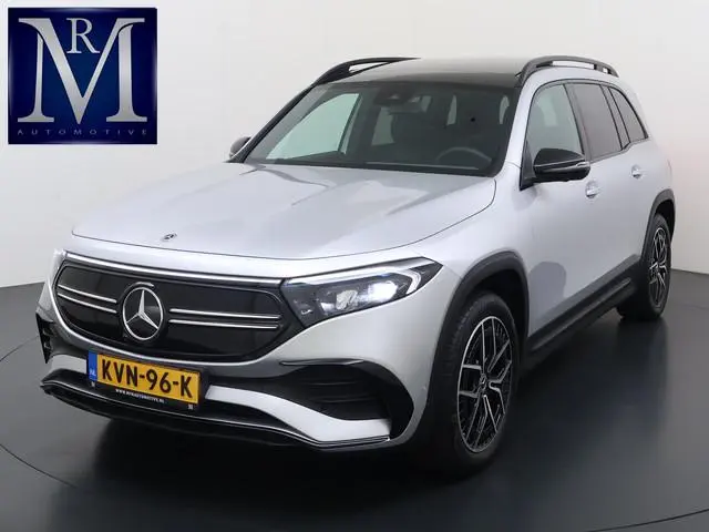 Mercedes-Benz EQB 300 4MATIC AMG Line 7p. 67 kWh SOH 98% | NIGHT PAKKET | 360 CAMERA| 7 PERSOONS | R...