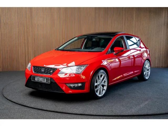 SEAT Leon 1.8 TSI FR Panodak Leder Navi Climate Carplay PDC Cruise control Sportstoelen SEAT Sound S...