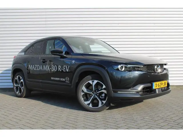 Mazda MX-30 e-SkyActiv R-EV 170 Advantage Industrial | Stoelverwarming | HUD | Dodehoek detectie | E...
