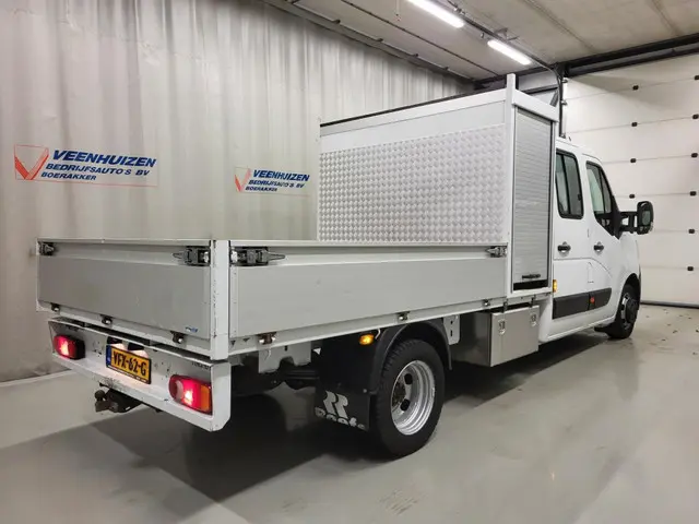 Renault Master 2.3DCI Pick-up Dubbele Cabine 3500kg Trekgewicht Euro 6!