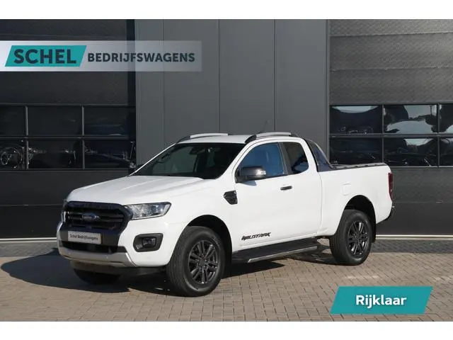 Ford Ranger 2.0 EcoBlue Wildtrak Supercab 213pk - 3.5t Trekhaak - Keyless - Stoelverwarming - Carpla...