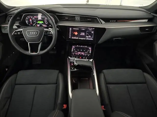 Audi e-tron Sportback 50 quattro S edition 71 kWh | ALL-IN PRIJS | BLACK EDITION | SOH 93.5% | SCHUI...