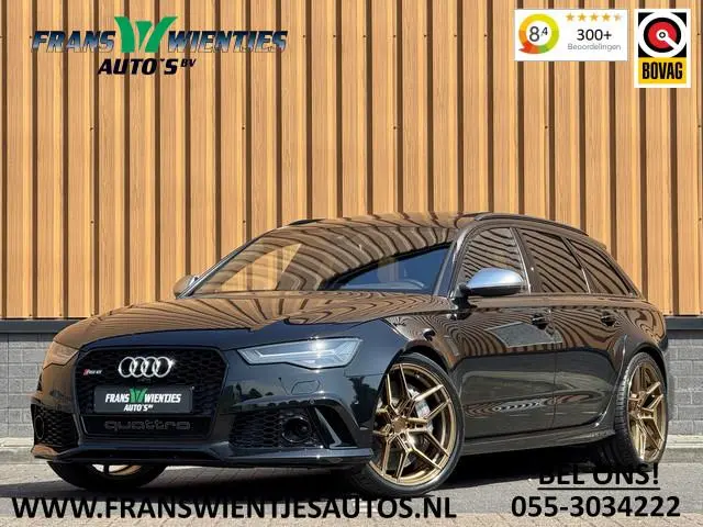Audi A6 Avant 4.0 TFSI RS 6 quattro performance Pro Line Plus | 605 PK! | Keramische Remmen | Panora...