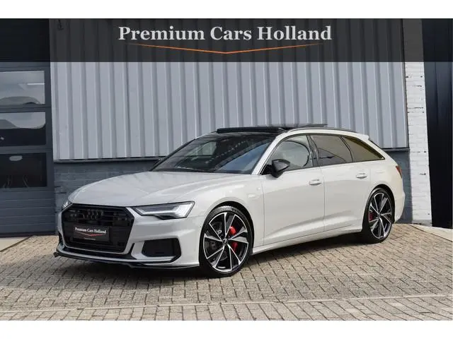 Audi A6 Avant 55 TFSI e Quattro Porsche Krijt Grijs Exclusive S-Line Competition 367 Pk Pano RS-Stoe...