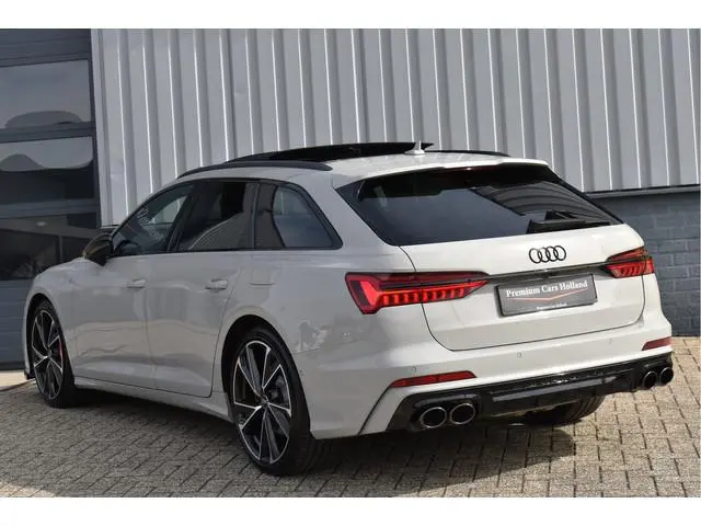 Audi A6 Avant 55 TFSI e Quattro Porsche Krijt Grijs Exclusive S-Line Competition 367 Pk Pano RS-Stoe...
