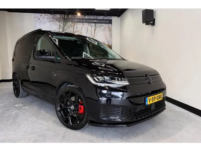 Volkswagen Caddy Cargo 2.0 TDI 122pk DSG Black Edition | 19" Black | Standkachel |Trekhaak | Leder i...