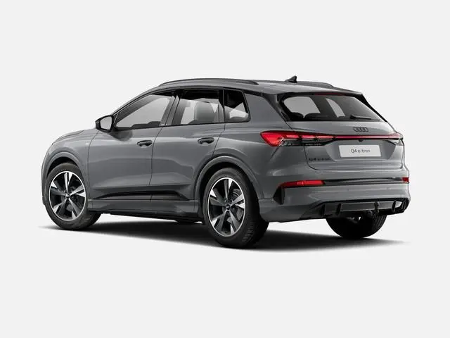 Audi Q4 e-tron S edition 204 PK · Trekhaak elek. wegklapbaar ·  Lendensteunen · Opberg- en bagagerui...