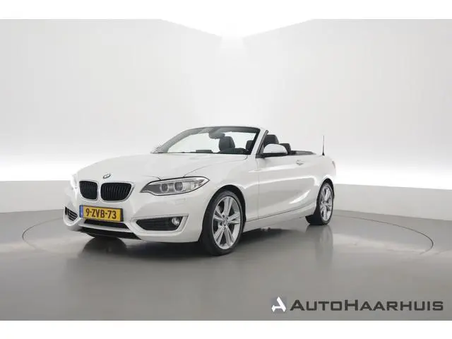 BMW 2-serie Cabrio 220i | Cruise Control | Bluetooth | PDC | Stoelverwarming | Navi | Leder