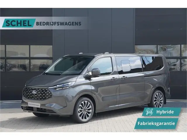 Ford Tourneo Custom 340 2.5 PHEV L2H1 Titanium X 232pk | ACC | Pano | B&O | Elek. schuifdeuren | 360...