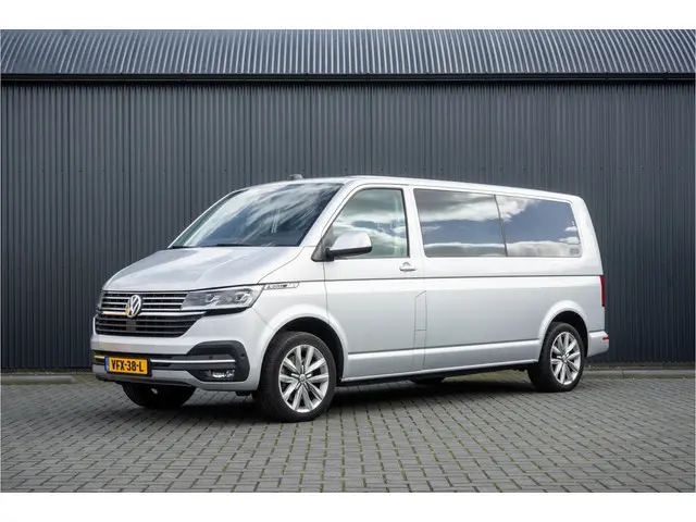 Volkswagen Transporter T6.1 2.0 TDI L2H1 | DC | Bulli | 200PK | Leder | Carplay | Virtual | Adapt Cr...