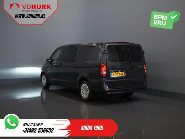 Mercedes-Benz Vito 116 CDI Aut. L3 DC Dubbel Cabine BPM VRIJ! 6 Pers./ 2xSchuifdeur/ LED/ Stoelverw....