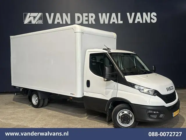 Iveco Daily 35C16H 157pk Dubbel Lucht Bakwagen 4.35m lang Laadklep Euro6 Airco | 980kg laadvermogen...