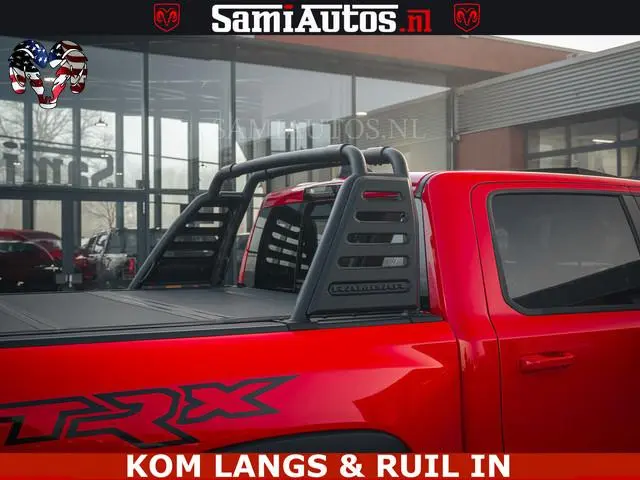 Dodge RAM TRX HELLCAT | 6.2 V8 702PK | FLAME RED | BOM VOL | CARBON | RAMBAR | HUD | LPG | BEAD-LOCK...