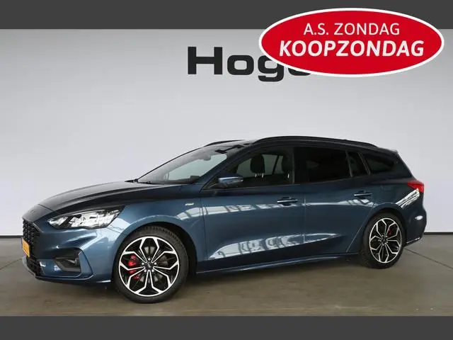 Ford Focus Wagon 1.0 EcoBoost ST Line X Business Lane Assist Adaptieve Cruise Trekhaak Clima Navigat...