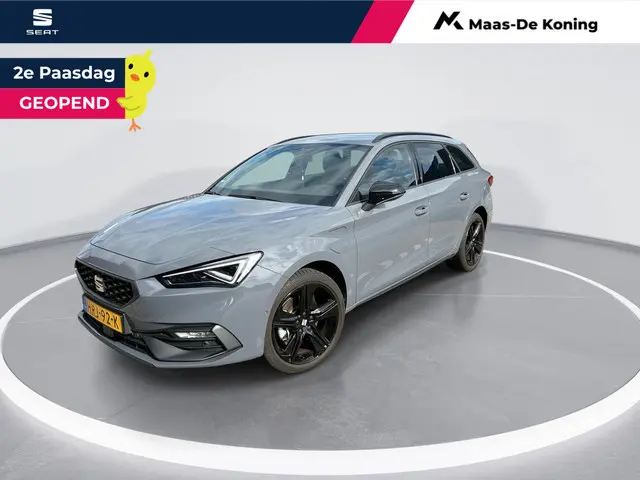 SEAT Leon Sportstourer 1.5 TSI e-Hybrid 204pk DSG FR Business  · Camera · Matrix LED · Inklap. Trekh...