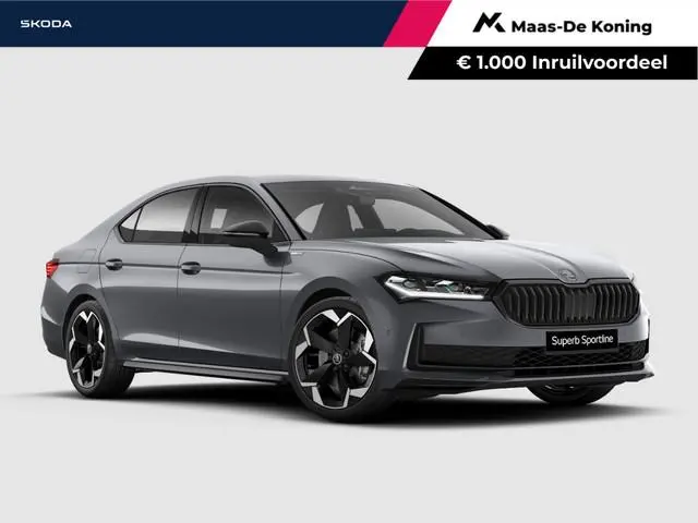 Škoda Superb Sportline Business 1.5 TSI PHEV 200 kW / 272 PK | Trekhaak wegklapbaar | Winter pakket...
