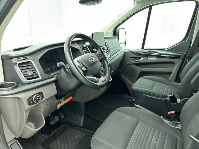 Ford Transit Custom 300 2.0 TDCI L2H1 Limited Dubbele Cabine Navigatie Airco 2 Schuifdeuren Trekhaak...