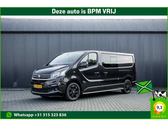 Fiat Talento 1.6 D L2H1 | 145 PK | DC 5-Zits | Leder | Schuifdeur L+R | Camera | Cruise | Climatroni...