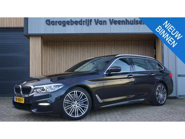 BMW 5-serie Touring 530i 252pk M-Sport High Executive Pano.Dak Nappa-Leder Adap-LED 19inch LM Virtua...