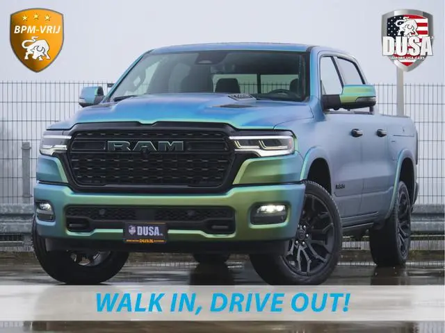 Dodge RAM | 1500 | Limited | 3.0L Twin-Turbo I6 |  High Output | BPM-VRIJ Arctic Borealis | 14,4'' U...