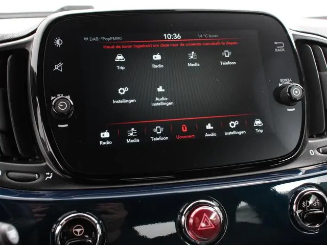 Fiat 500 1.0 Hybrid Vita Comfort Airco Cruise control Parkeersensoren achter Elektrische ramen