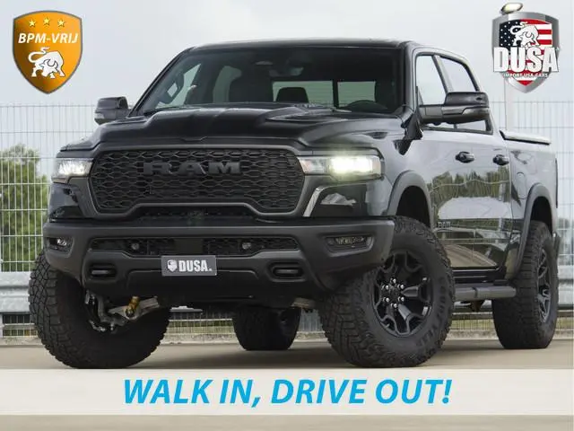 Dodge RAM | 1500 | Rebel | Night | 4x4 | Crew Cab | 3.0L Twin-turbo I6 | BPM-VRIJ Pano | Harman Kard...