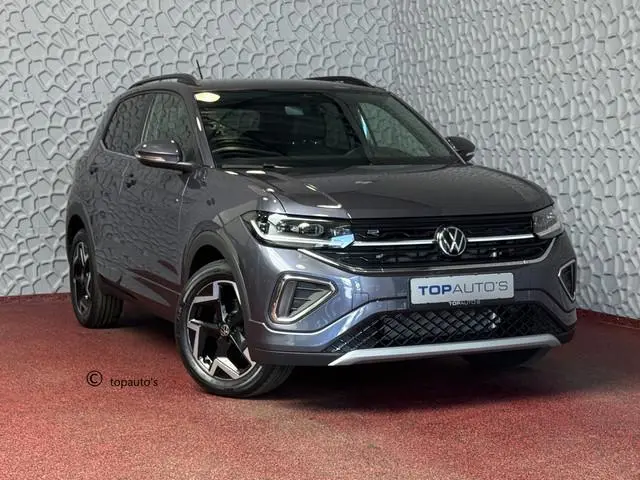 Volkswagen T-Cross ✅NIEUWE AUTO✅ TSI 115PK R-LINE EDITION TREKHAAK LED LMV IQ CAMERA STOELVERW ✅2...
