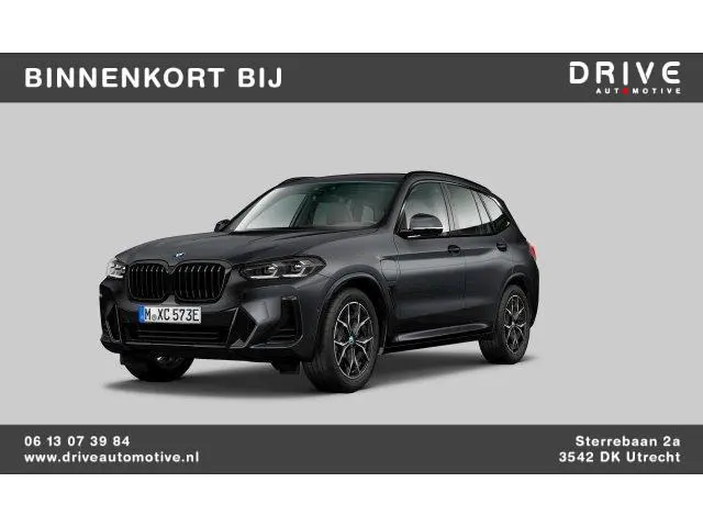 BMW X3 xDrive30e High Ex M-Sport LCI|Leer|Memory|Cam|Uniek: Individual Frozen Deep Grey|