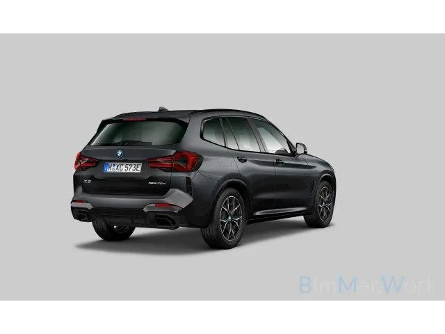 BMW X3 xDrive30e High Ex M-Sport LCI|Leer|Memory|Cam|Uniek: Individual Frozen Deep Grey|