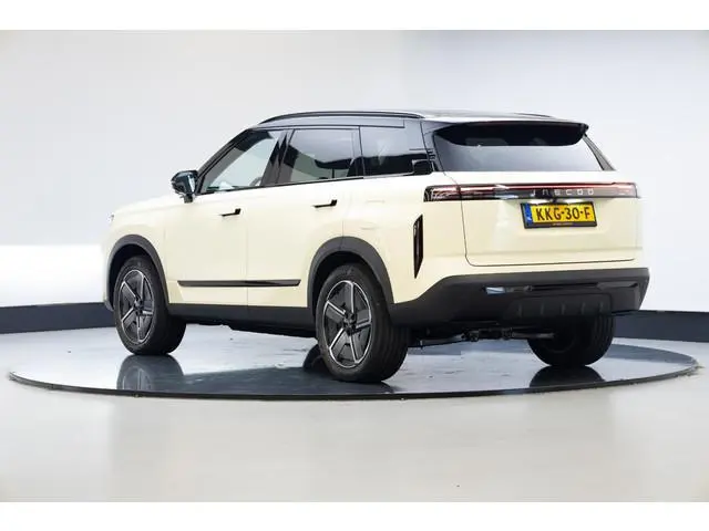 Jaecoo 7 1.5 TGDI SHS-P Exclusive | Beige & Carbon Crystal Black Roof | NL Auto | Rijklaar | 7 jr ga...