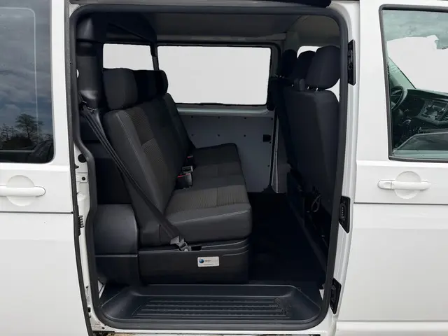 Volkswagen Transporter 2.0 TDI Euro 6 150Pk L2 Bulli Aut- Dubbele Cabine, 6 Pers, 2x Schuifdeur, Car...