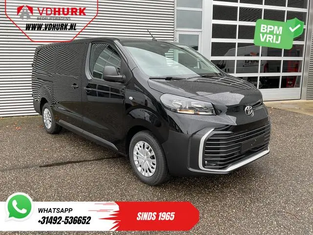 Toyota e-ProAce Worker L3 75 kWh 350 km WLTP Carplay/ Snellader/ Standkachel/ Cruise/ Airco/ Camera/...