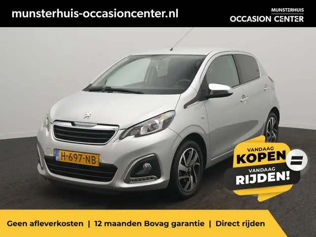 Peugeot 108 1.0 e-VTi Allure - RIJKLAARPRIJS - Lage Kilometerstand - NAP - Achteruitrijcamera - Appl...