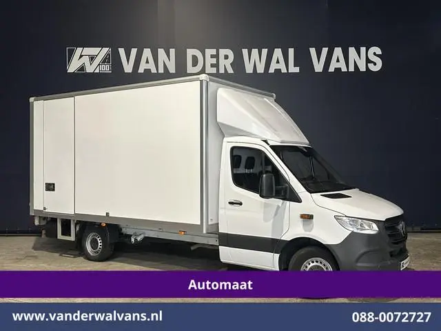 Mercedes-Benz Sprinter 317 CDI 170pk 9G-Tronic Automaat Bakwagen 21m3 KUUB Hoog Laadklep Zijdeur Eur...