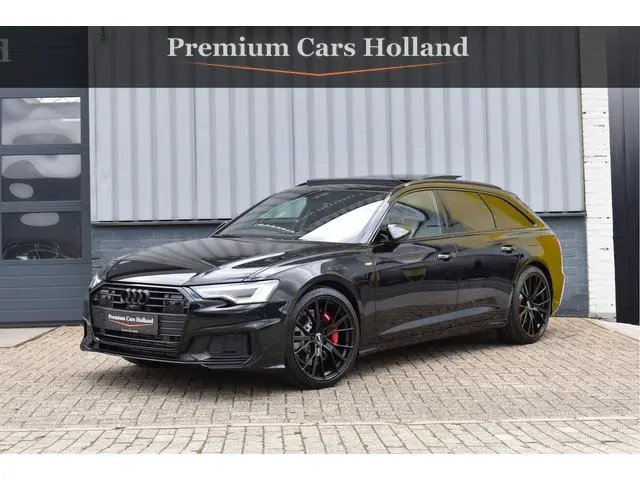 Audi A6 Avant 55 TFSI e Quattro S-Line 367 Pk Pano RS-Stoel Rood Stiksel Keyless Trekhaak ACC S6 Dif...