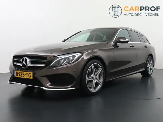 Mercedes-Benz C-klasse Estate 250 AMG Styling Panoramadak Leder Memory Navigatie Stoelverwarming