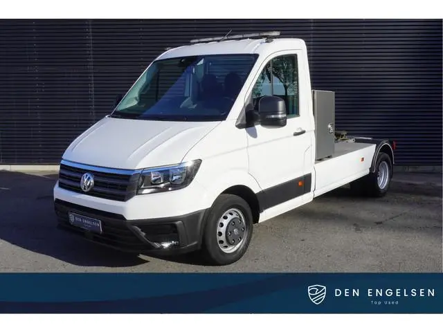 Volkswagen Crafter 177pk Automaat BE-Trekker 8 Ton Dubbellucht Navigatie Trekhaak Apple carplay Gere...