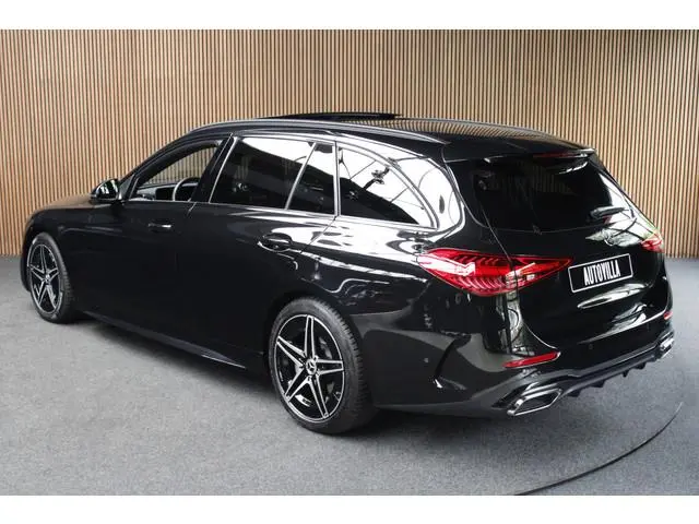 Mercedes-Benz C-klasse Estate 180 AMG Pano Leder Matrix LED 360 Navi Elektr. trekhaak Memory Stoelve...