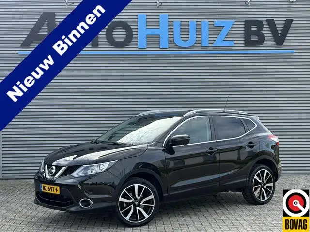 Nissan Qashqai 1.6 163 PK Tekna Panoramadak Leder 19 inch 360 Gr. Camera Stoelverwarming