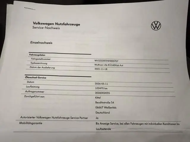 Volkswagen Multivan